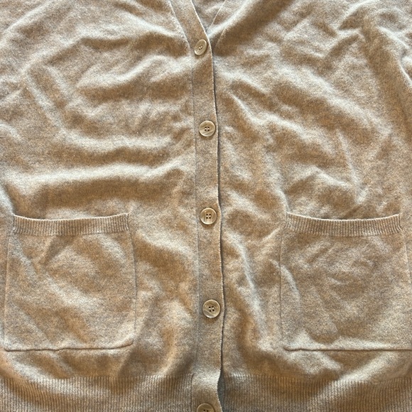 Sablyn beige cardigan with pockets - Picture 6 of 6